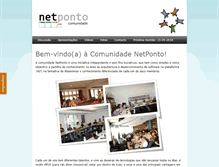 Tablet Screenshot of netponto.org